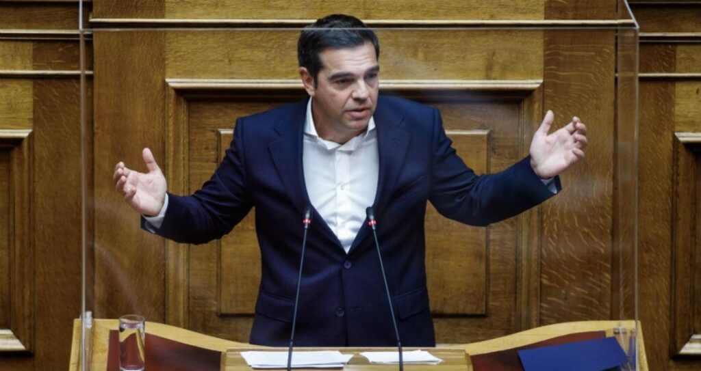 Τσίπρας: Πολιτική στρουθοκάμηλος ο Μητσοτάκης