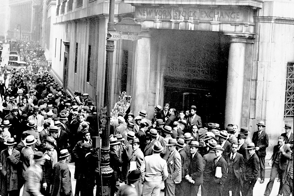 Σαν σήμερα, στις 24 Οκτωβρίου 1929, γίνεται το μεγάλο κραχ της Wall Street