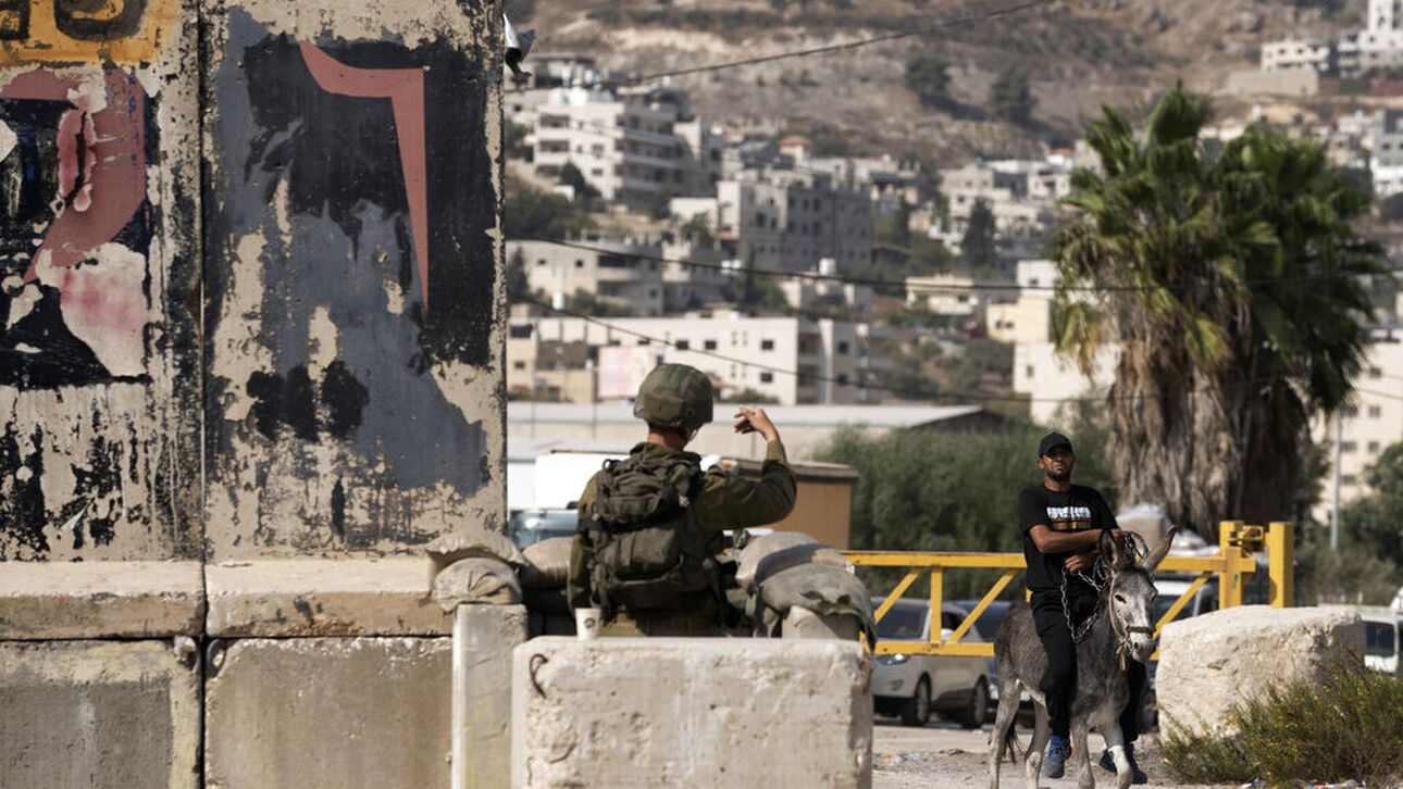Δυτική Όχθη: Νεκροί δυο Παλαιστίνιοι από πυρά στρατιωτών του Ισραήλ στη Νάμπλους