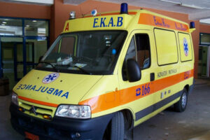 Εύβοια: Τροχαίο ατύχημα στο κέντρο της Χαλκίδας