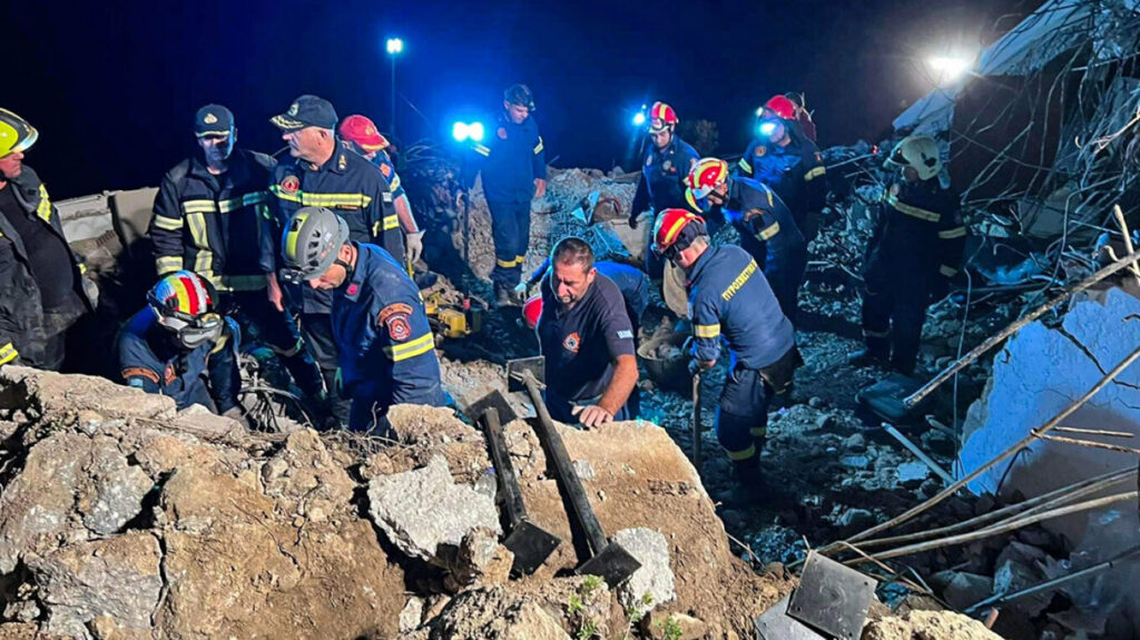 Κρήτη: Βράχος καταπλάκωσε ενοικιαζόμενα δωμάτια -Σκοτώθηκε μητέρα