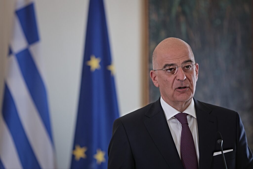 Νίκος Δένδιας, Αμπντουλάχ Μπου Χαμπίμπ.