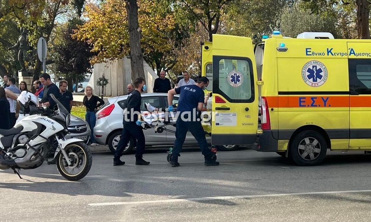 Θεσσαλονίκη: Σοβαρό τροχαίο στο κέντρο – Πέντε άτομα στο νοσοκομείο