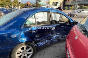Θεσσαλονίκη: Σοβαρό τροχαίο στο κέντρο – Πέντε άτομα στο νοσοκομείο