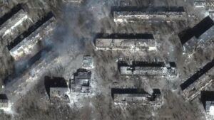  Πόλεμος στην Ουκρανία: Εικόνες της ρωσικής στρατιωτικής βάσης στην κατεχόμενη Μαριούπολη
