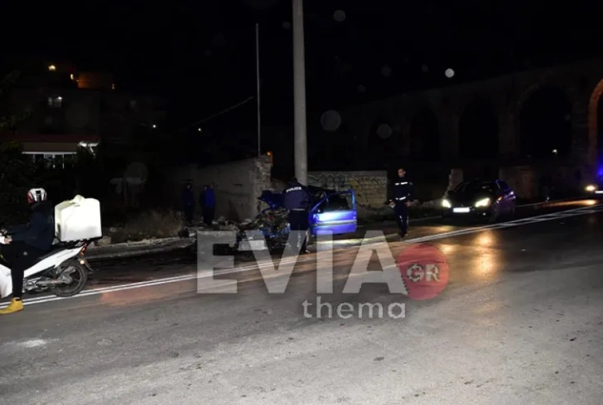 Τροχαίο στη Χαλκίδα: Νεκρή 16χρονη - Τραυματισμένος ο 18χρονος οδηγός