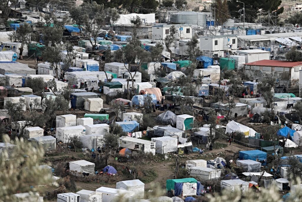 Μόρια, Λέσβος.