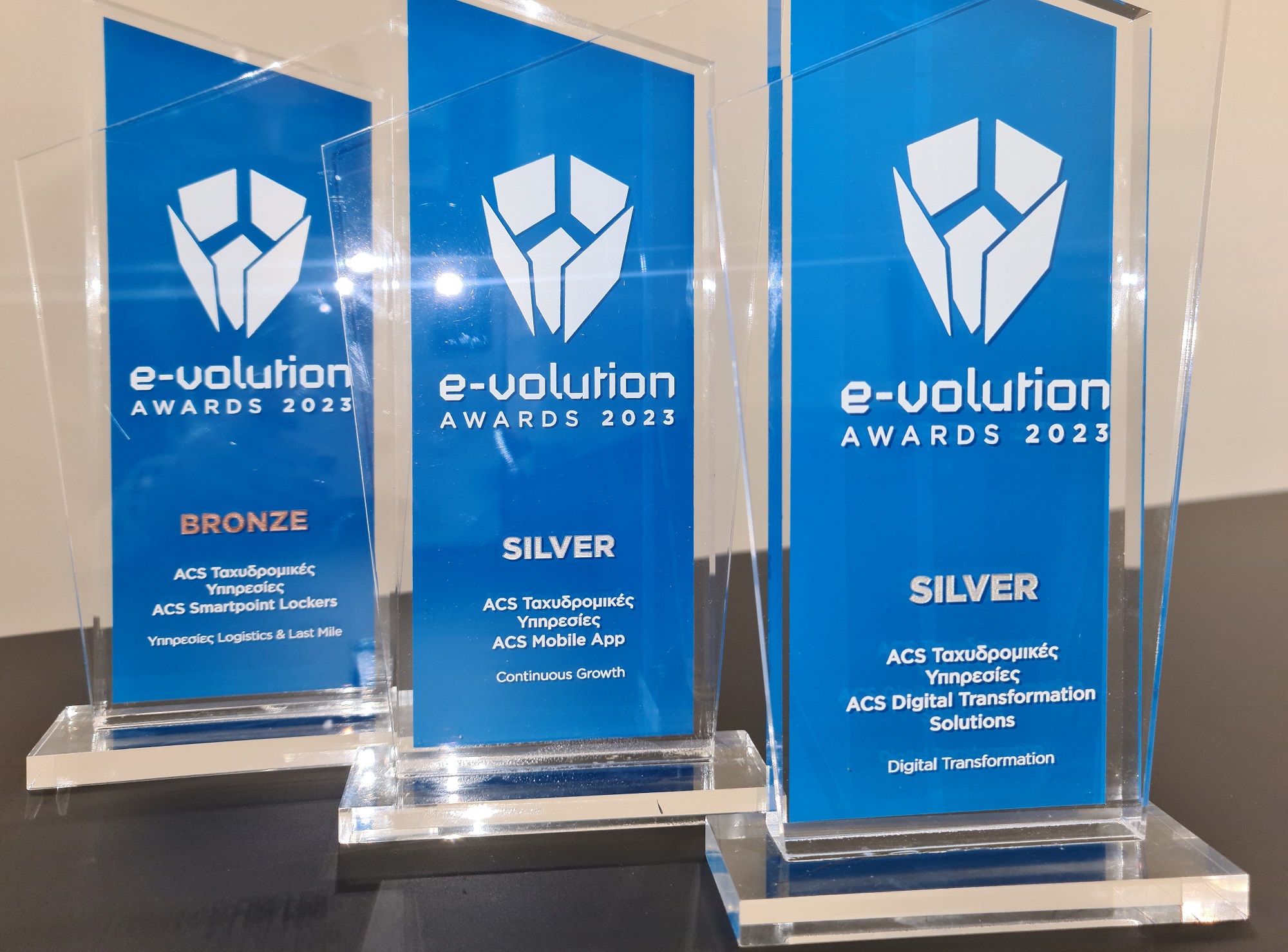 ACS: Τρεις σημαντικές διακρίσεις στα e-volution Awards 2023
