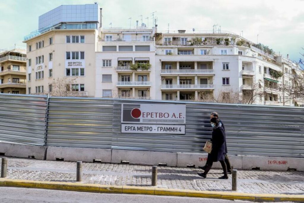 Επίθεση εμπρησμού στο εργοτάξιο του Μετρό στο Γαλάτσι