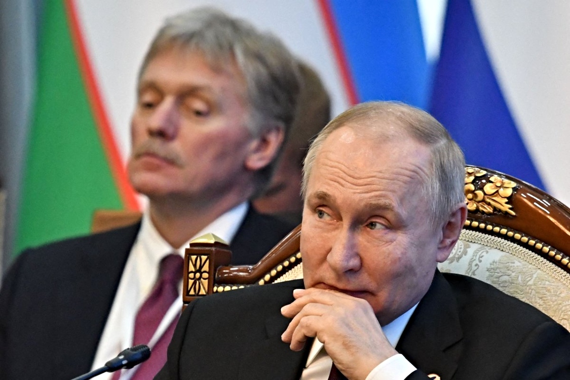 Ντμίτρι Πεσκόφ, Βλαντιμίρ Πούτιν.