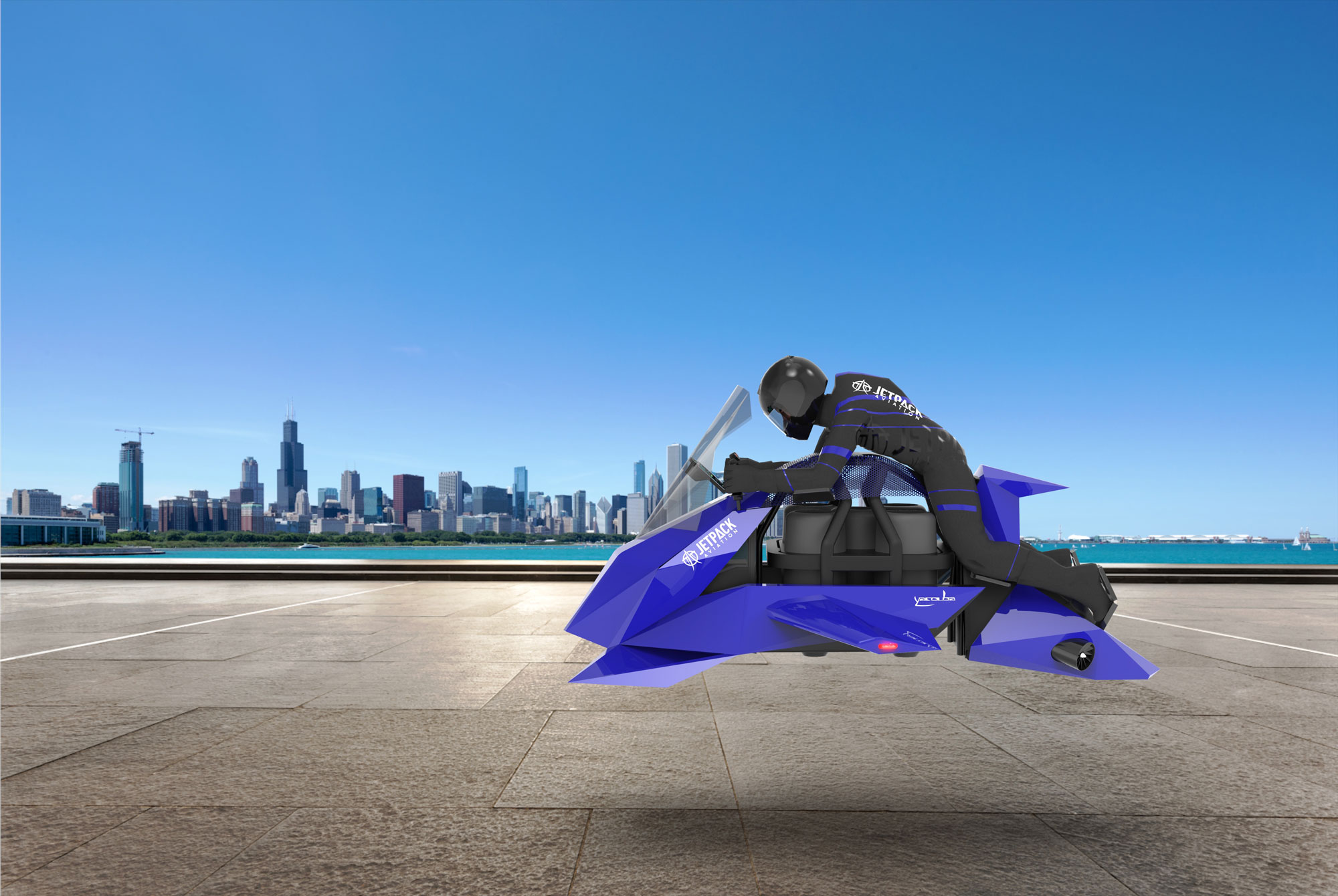 Άδεια κυκλοφορίας ζητά η πρώτη ιπτάμενη μοτοσικλέτα
