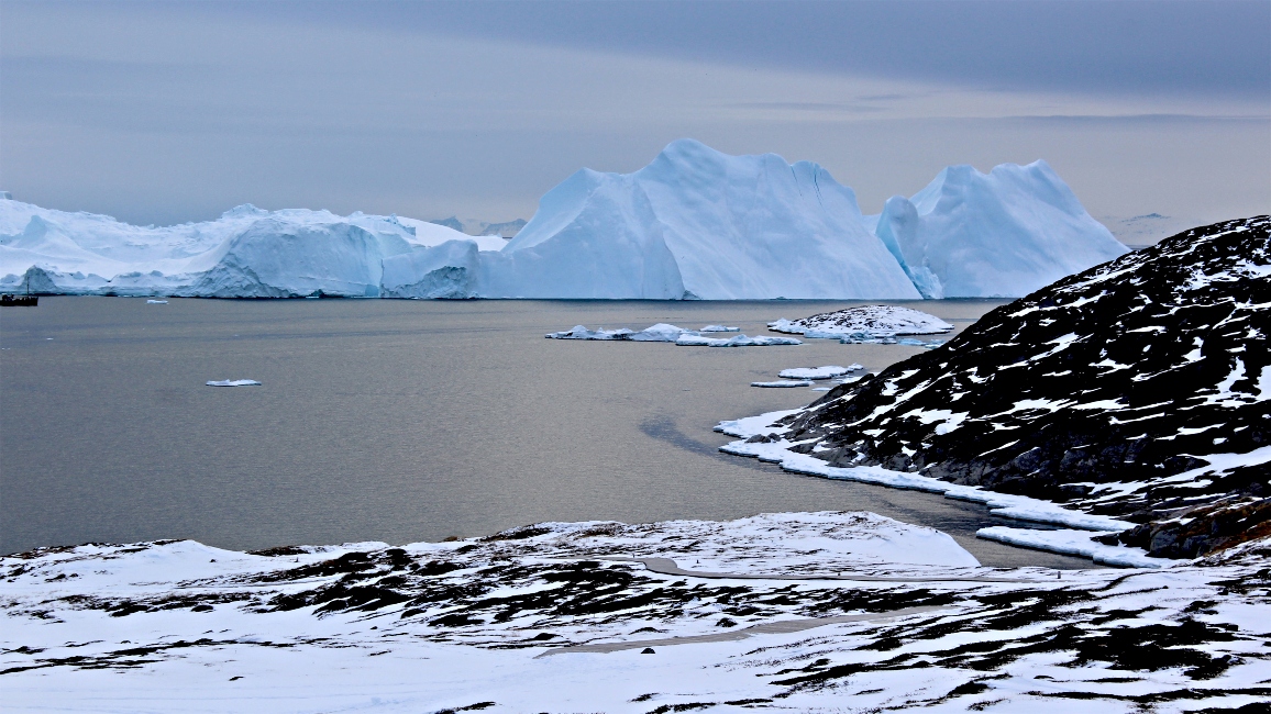 Γροιλανδία, λιώσιμο πάγων.