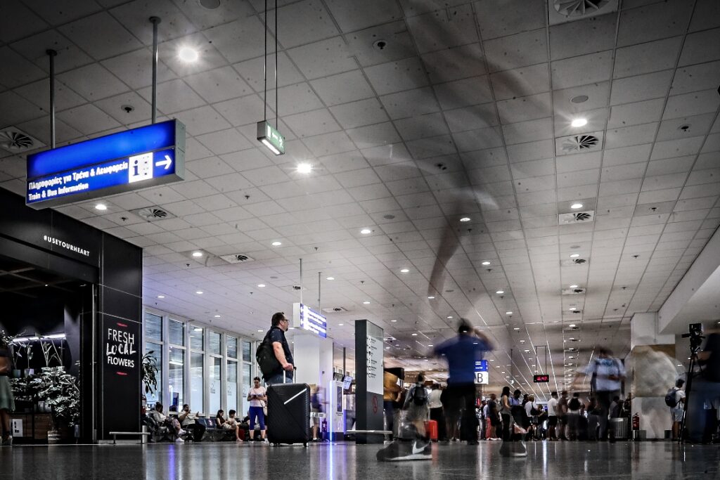 Αεροδρόμιο «Ελευθέριος Βενιζέλος».