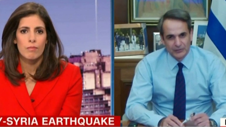 Μητσοτάκης στο CNN: Δυνατή εικόνα, Έλληνας και Τούρκος