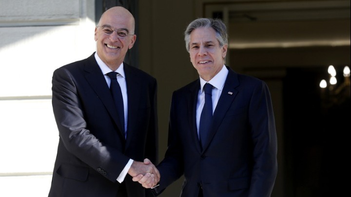 Δένδιας και Μπλίνκεν κήρυξαν την έναρξη του 4ου γύρου του Στρατηγικού Διαλόγου Ελλάδος - ΗΠΑ