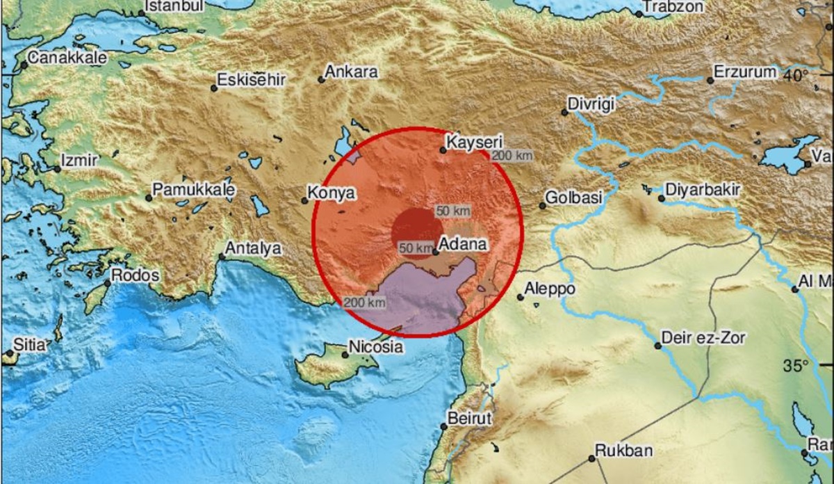 Nέος σεισμός 5,5 Ρίχτερ στην Κεντρική Τουρκία