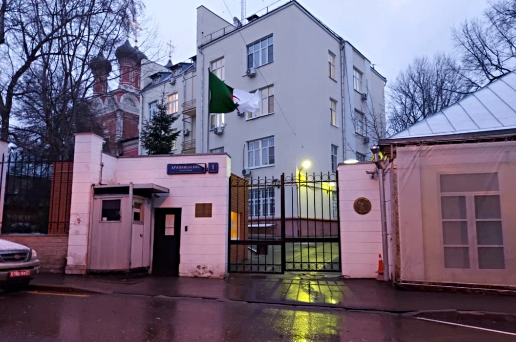 Πρεσβεία της Αλγερίας στο Κίεβο, Ουκρανία.