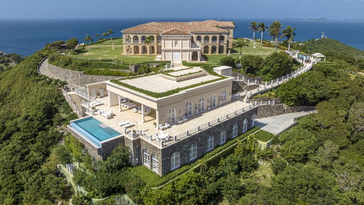 Terraces in Mustique