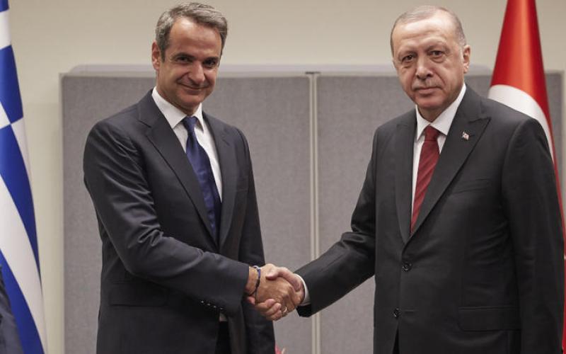 Τηλεφωνική επικοινωνία Μητσοτάκη με Ερντογάν