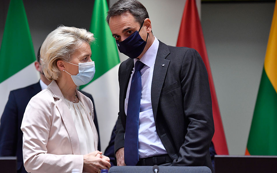 Φον ντερ Λάιεν σε Μητσοτάκη: Εμπειρογνώμονες της ΕΕ στην Αθήνα