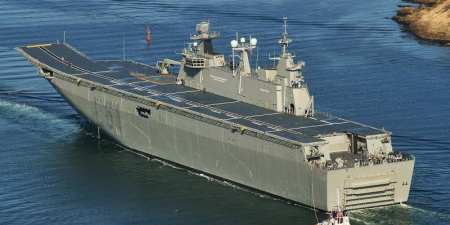Τουρκία: Παρέλαβε το ελικοπτεροφόρο πλοίο αμφίβιων επιχειρήσεων - «Πρώτη αποστολή σε Αιγαίο και Κρήτη»