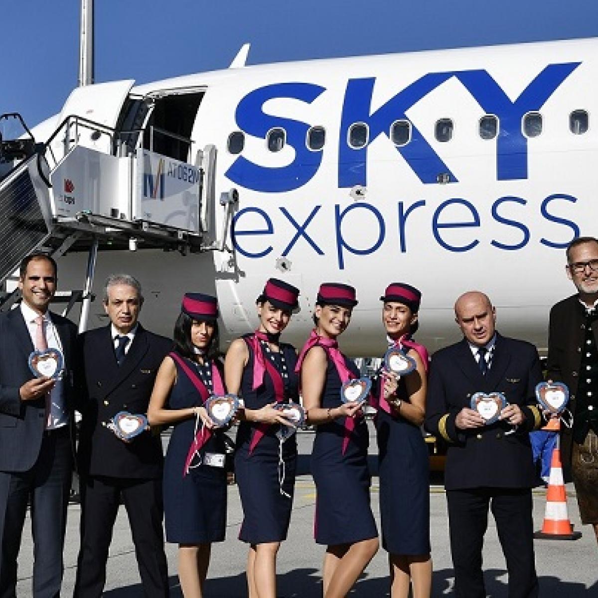 Η SKY express εμπλουτίζει το θερινό της πρόγραμμα με 12 χώρες και 29 πόλεις του εξωτερικού