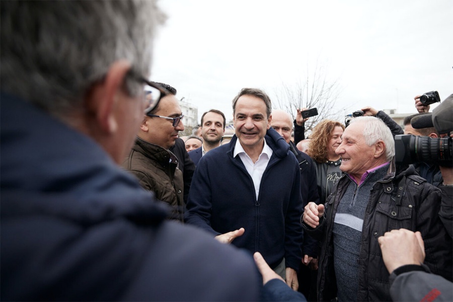 Μητσοτάκης: Η ανάπτυξη χρειάζεται ασφάλεια - Ο ΣΥΡΙΖΑ θέλει να πληρώσουν τον φράχτη οι φορολογούμενοι