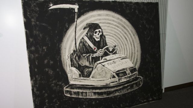 Banksy "Brace Yourself