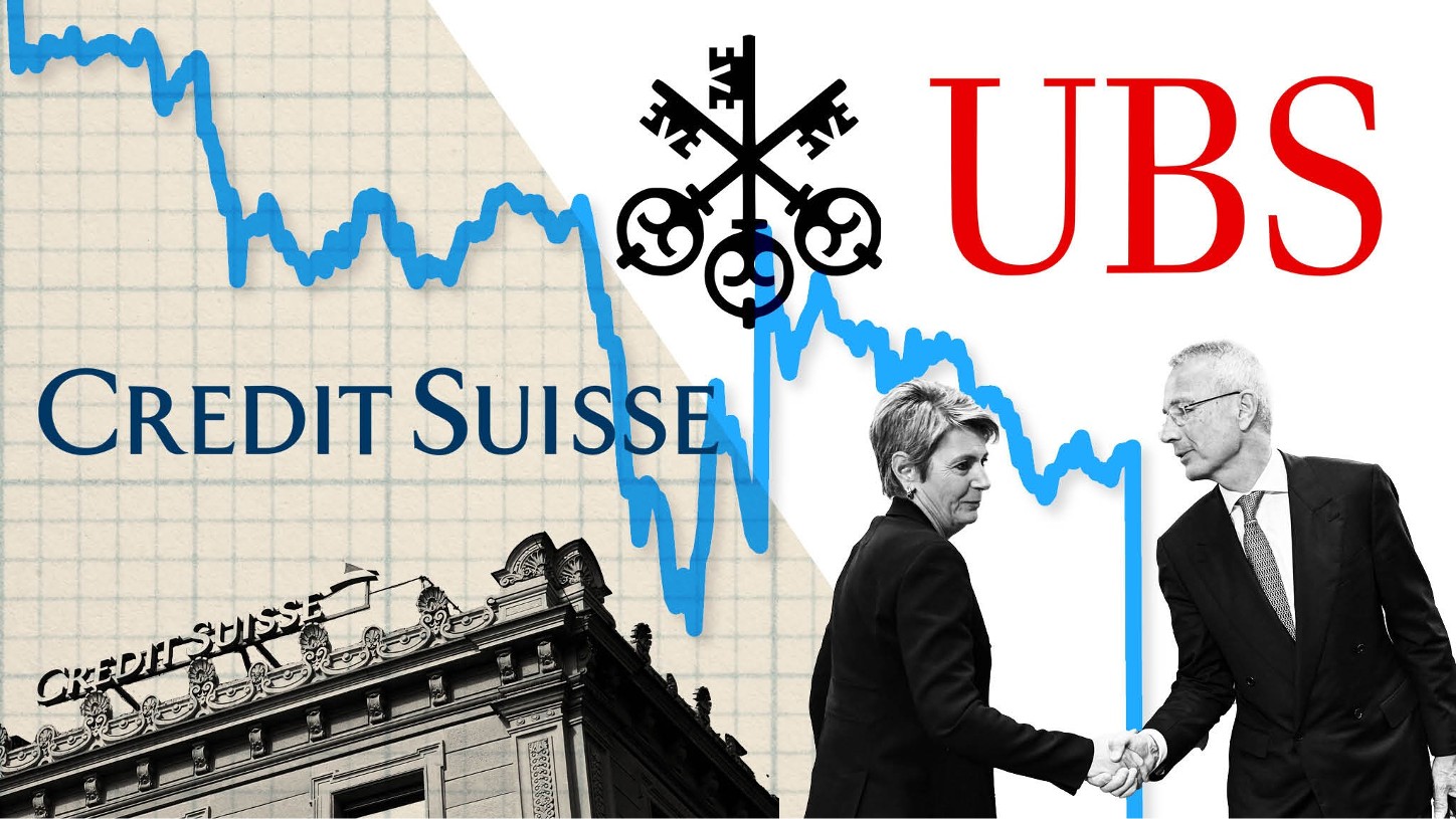 UBS: Με ισολογισμό 1,6 τρισ. δολ. η mega - τράπεζα μετά την εξαγορά της Credit Suisse