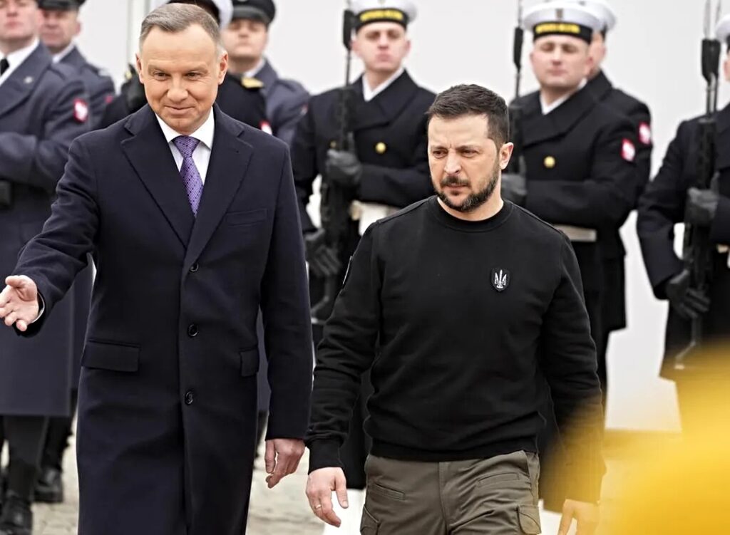 Βολοντίμιρ Ζελένσκι, Πολωνία.
