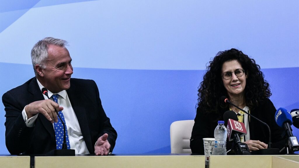 Υπουργείο Εσωτερικών: Ανέλαβε η Καλλιόπη Σπανού - Παρέλαβε από τον Βορίδη