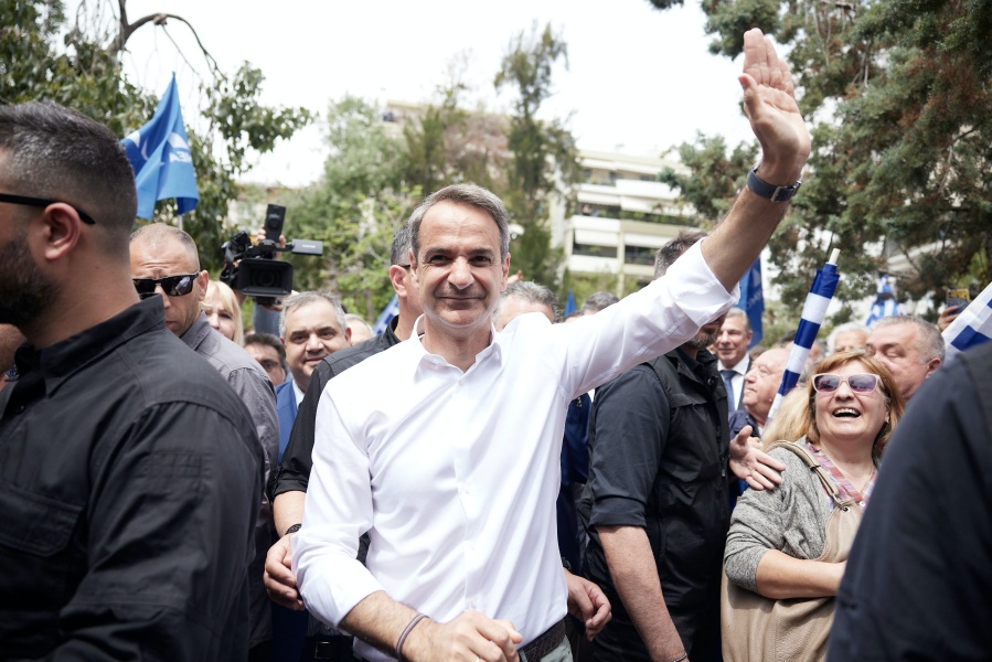 Μητσοτάκης από Ζωγράφου: Στόχος η ΝΔ να είναι πρώτη και με διαφορά