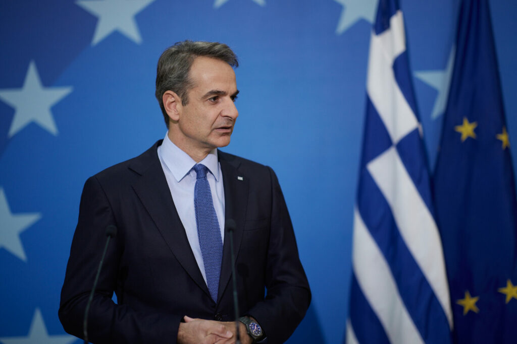 ΔΗΛΩΣΕΙΣ ΤΟΥ ΠΡΩΘΥΠΟΥΡΓΟΥ ΚΥΡ. ΜΗΤΣΟΤΑΚΗ ΜΕΤΑ ΤΟ ΤΕΛΟΣ ΤΗΣ ΣΥΝΟΔΟΥ ΚΟΡΥΦΗΣ ΤΗΣ Ε.Ε.(ΔΗΜΗΤΡΗΣ ΠΑΠΑΜΗΤΣΟΣ/ΓΡΑΦΕΙΟ ΤΥΠΟΥ ΠΡΩΘΥΠΟΥΡΓΟΥ/EUROKINISSI)