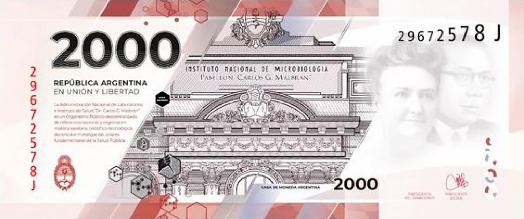 Αργεντινή: Κυκλοφόρησε το νέο χαρτονόμισμα των 2.000 πέσο, εν μέσω ραγδαίας υποτίμησης