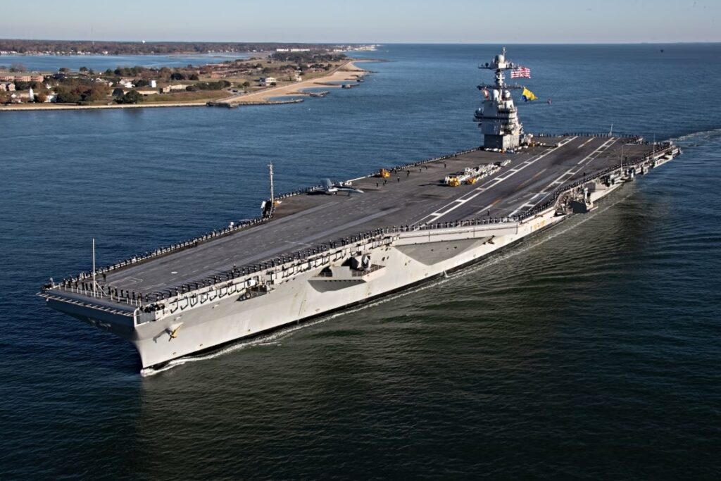 USS Gerald R. Ford, αεροπλανοφόρο.