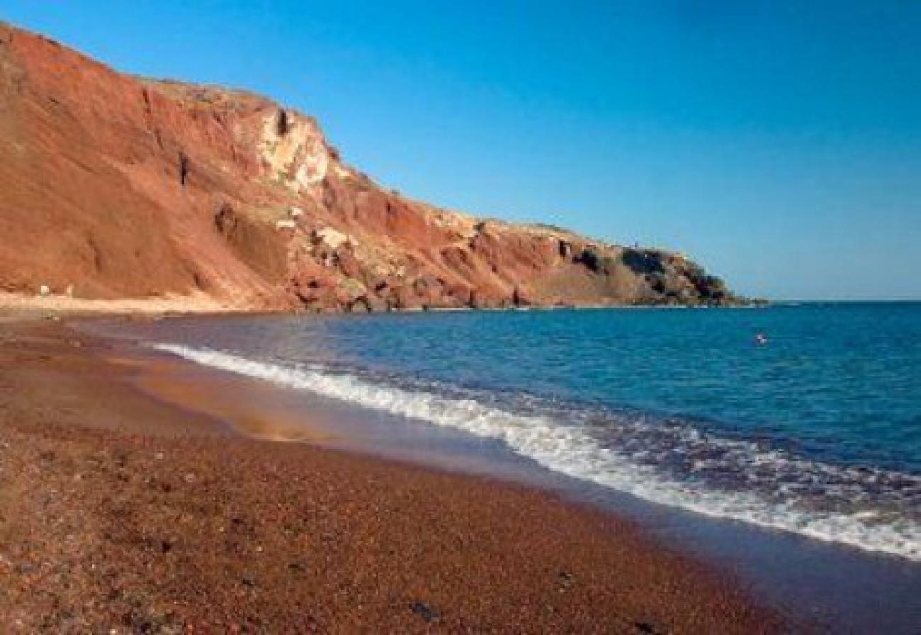 Κόκκινη Άμμο στο νησί της Κρήτης