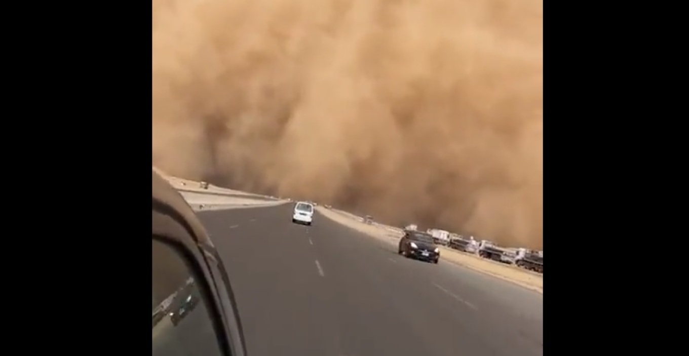 Ισραήλ: Αμμοθύελλα κάλυψε την πόλη Εϊλάτ - Βίντεο