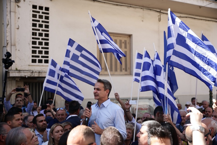 Μητσοτάκης από Νέα Ιωνία: Χρειαζόμαστε σταθερή κυβέρνηση για να υπερασπιζόμαστε την κυριαρχία μας