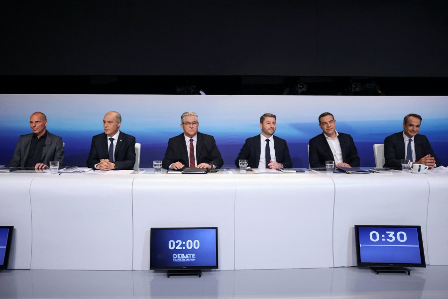 Εκλογές 2023: Συμφωνία για debate μεταξύ των πέντε πολιτικών αρχηγών στις 15 Ιουνίου
