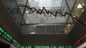 Χρηματιστήριο Αθηνών: Κλείσιμο με άνοδο 2,21%-Στις 1240 μονάδες η αγορά