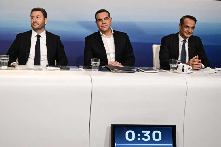 debate των πολιτικών αρχηγών