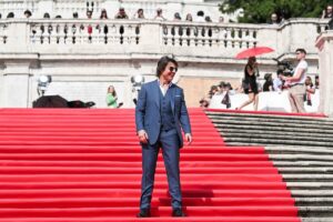 Ο Τομ Κρουζ στην Ρώμη για την παγκόσμια πρεμιέρα του “Mission: Impossible – Dead Reckoning Part One”