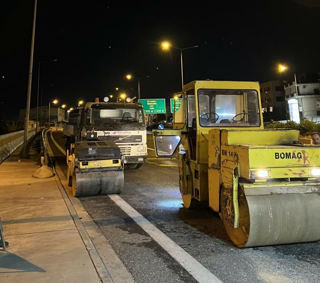 Περιφέρεια Αττικής: Ξεκινούν σήμερα εργασίες ασφαλτόστρωσης στη Λεωφ. Κηφισού