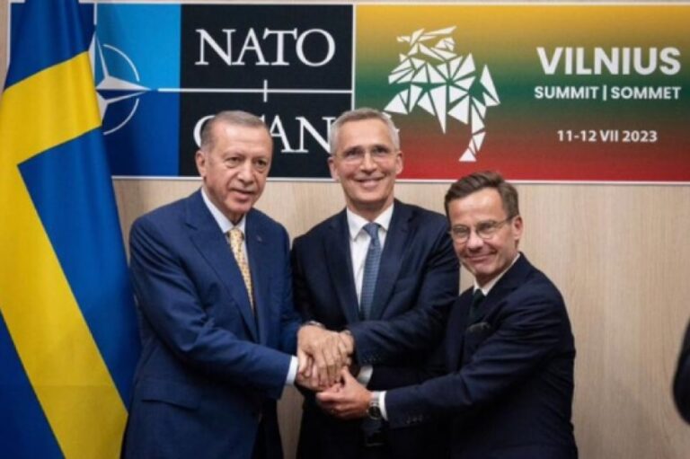 Πράσινο φως της Τουρκίας για την ένταξη της Σουηδίας στο ΝΑΤΟ