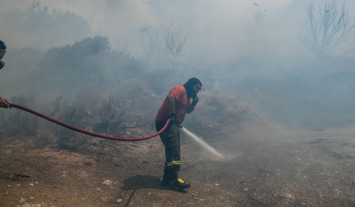 Φωτιά στην Εύβοια: Μετά την Κάρυστο πύρινο μέτωπο και στο χωριό Κοντοδεσπότι