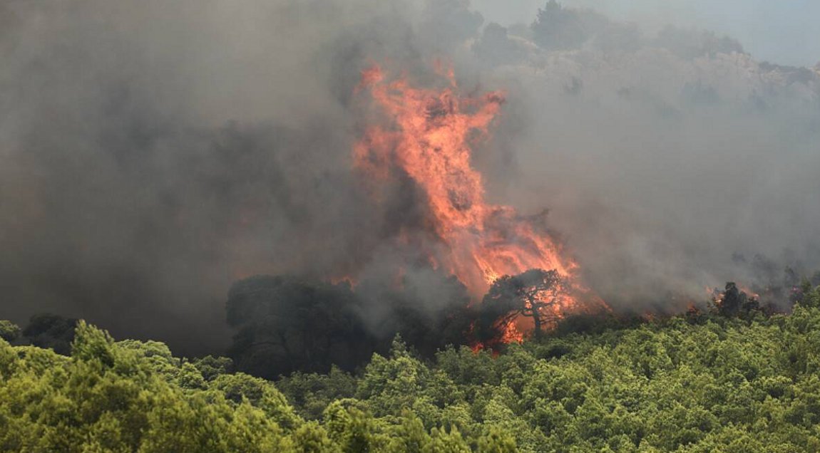 Συνεχίζεται ο αγώνας κατά των πυρκαγιών: Ελεγχόμενη κατάσταση στο Κρανίδι, ενίσχυση δυνάμεων στην Κάρυστο
