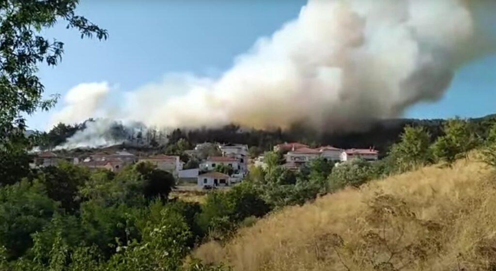 Φωτιά στα Γρεβενά: Σύλληψη ηλικιωμένου για εμπρησμό από αμέλεια