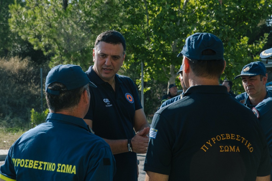 Κικίλιας: Η Ελληνική Πολιτεία στηρίζει και θα στηρίξει και άλλο τους Πυροσβέστες μας