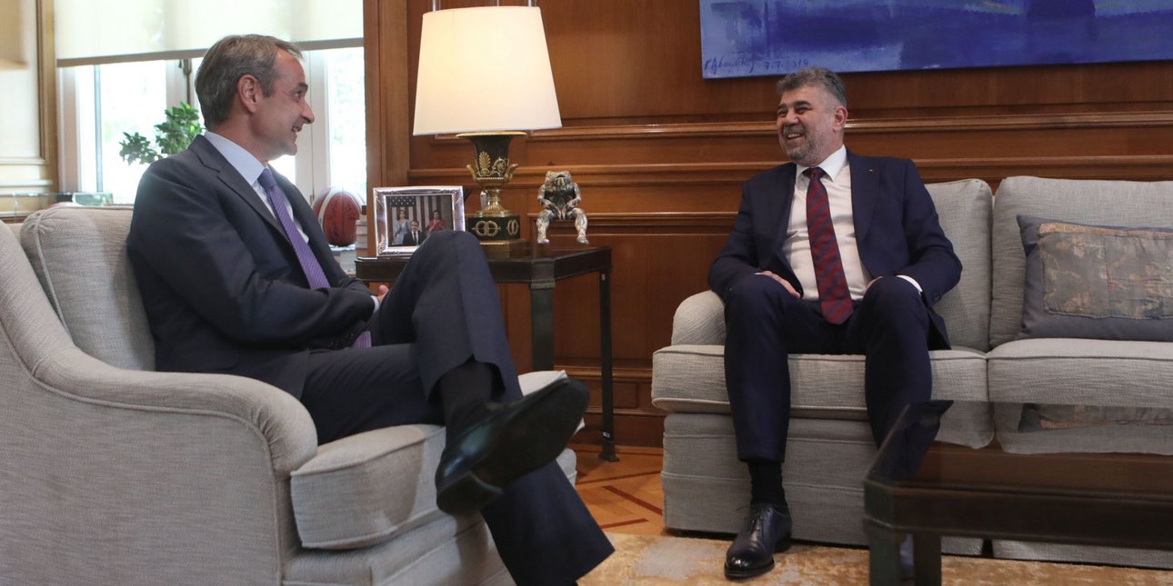 Με τον πρωθυπουργό της Ρουμανίας συναντήθηκε ο Μητσοτάκης - Τι συζήτησαν