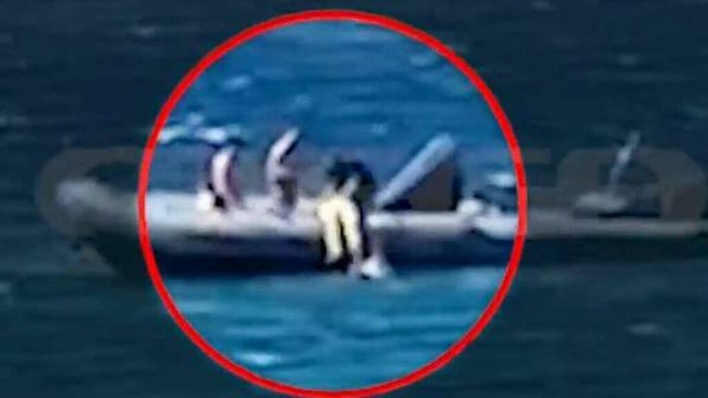 Λαγονήσι: Bίντεο από τη στιγμή που ανασύρουν τον 48χρονο από την θάλασσα